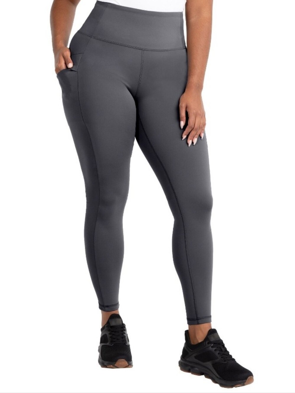 Spyder Active Leggings, Gray,L